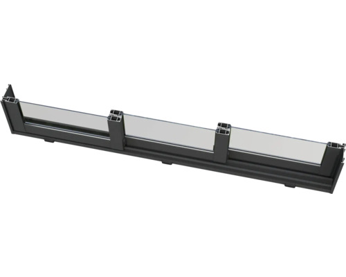 Kit de construction de garde-corps avec élément en verre