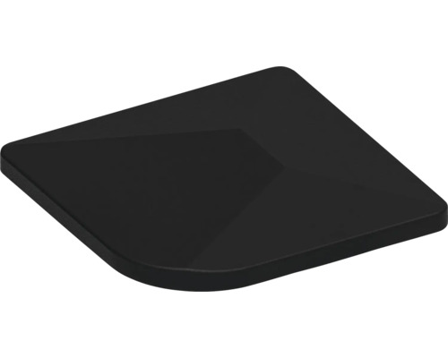 Étagère d''angle noire