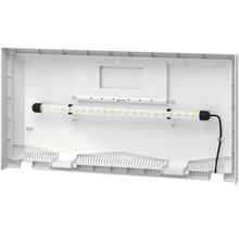 Innenansicht einer Aquariumabdeckung mit LED-Beleuchtung