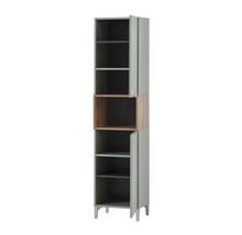 Hochschrank Möbelpartner Smilla BxHxT 40.2x175.5x31.9 cm pistazie-eiche