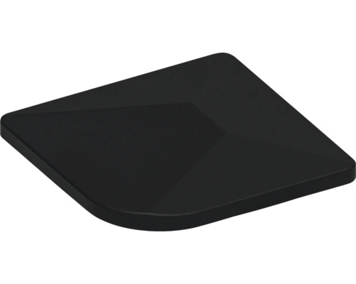 Cache rectangulaire noir