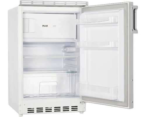 Petit réfrigérateur ouvert avec compartiment congélateur de PKM