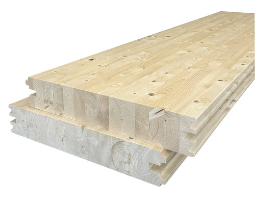 Brettsperrholzplatten mit Nut- und Federverbindung