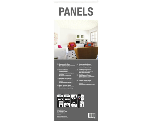 Emballage du produit panneaux courts Beam