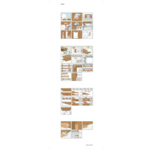 Coverboard Hochglanz weiß 12x620x2600 mm