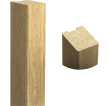 Poteau en bois et cale en bois pour la fixation