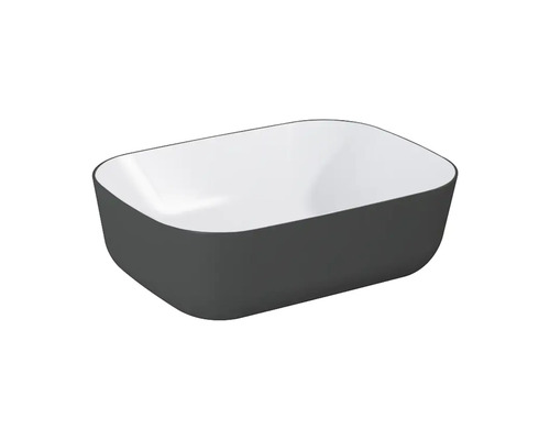 Rechteckige Badewanne mit abgerundeten Ecken