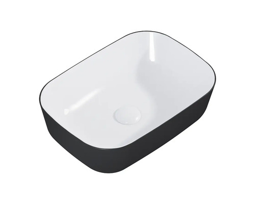 Vasque à poser rectangulaire pour salle de bains