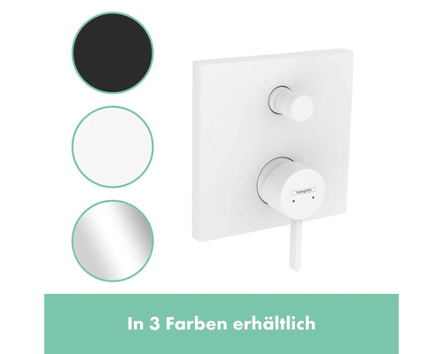 Mitigeur de douche apparent avec trois variantes de couleur