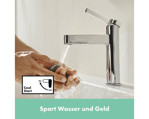 Wasserhahn mit Cool Start Funktion und wassersparendem Betrieb