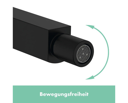 Beweglicher Wasserhahn zur Erhöhung der Bewegungsfreiheit