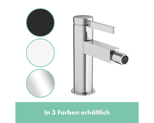 Bidetarmatur zur Badgestaltung in drei Ausführungen erhältlich