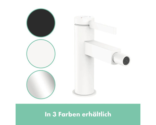 Bidetarmatur in drei Farbvarianten erhältlich