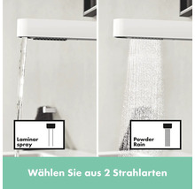 hansgrohe Waschtischarmatur FINORIS weiß matt 76063700