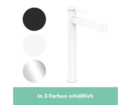 Robinet de lavabo disponible en trois couleurs