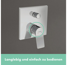 hansgrohe Badewannenarmatur Unterputz VIVENIS chrom 75415000