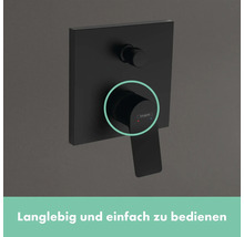 Robinet de baignoire encastré hansgrohe Vivenis noir mat 75415670