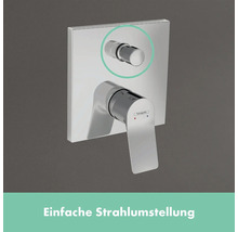 hansgrohe Badewannenarmatur Unterputz VIVENIS chrom 75415000