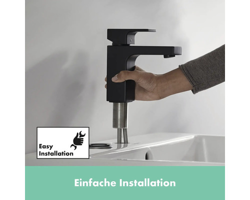 Einhandmischer zur einfachen Installation am Waschbecken