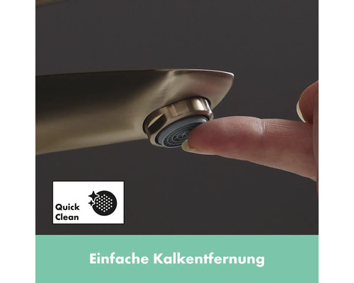 Wasserhahn mit Quick Clean Funktion zur einfachen Kalkentfernung