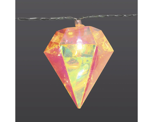 Guirlande lumineuse en forme de diamant à des fins décoratives
