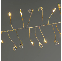 Lichterkette mit Tropfen und LED Leuchten