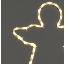 Guirlande lumineuse décorative en forme de silhouette.