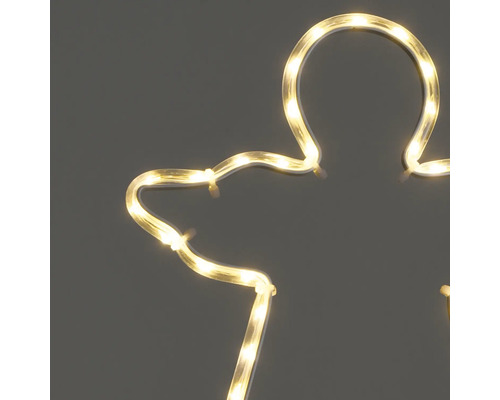 Guirlande lumineuse décorative en forme de silhouette.