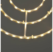 Detailaufnahme einer runden LED-Lichterkette