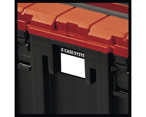Vue détaillée d''une boîte à outils avec système E-Case
