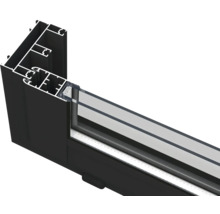Abri de jardin Palmako Andrea 17,1 m² porte coulissante verre isolant avec plancher 639 x 402 cm trempé