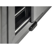 Abri de jardin Palmako Andrea 17,1 m² porte coulissante verre isolant avec plancher 639 x 402 cm trempé