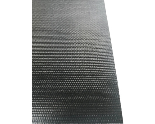 Tapis antidérapant noir avec structure à picots