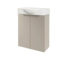 Waschtischunterschrank FACKELMANN SBC BxHxT 520 x 600 mm x 243 mm Frontfarbe cubanit grey matt 86080