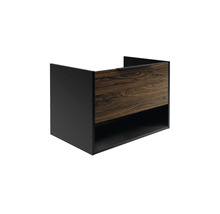 Badmöbel-Set FACKELMANN B.Paris BxHxT 705 x 493 x 465 mm Frontfarbe rigoletto eiche mit Glaswaschtisch
