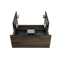 Badmöbel-Set FACKELMANN B.Paris BxHxT 705 x 493 x 465 mm Frontfarbe rigoletto eiche mit Glaswaschtisch