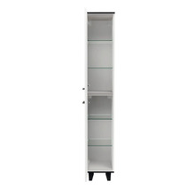 Hochschrank FACKELMANN TE-A BxHxT 302 x 1752 mm x 320 mm Frontfarbe weiß matt 85933