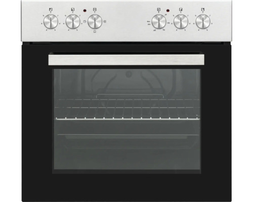 Backofen mit Drehwählern und Glastür
