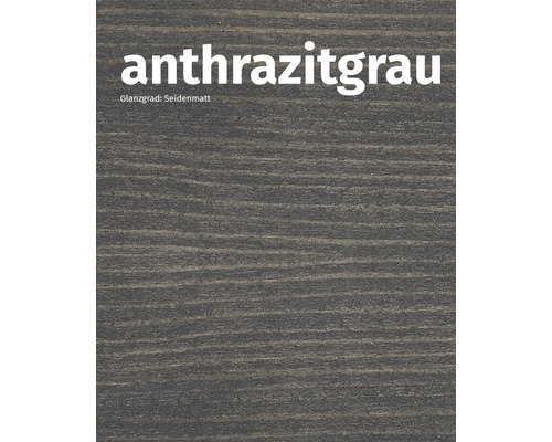 Anthrazitgraue Holzoberfläche mit seidenmatter Optik