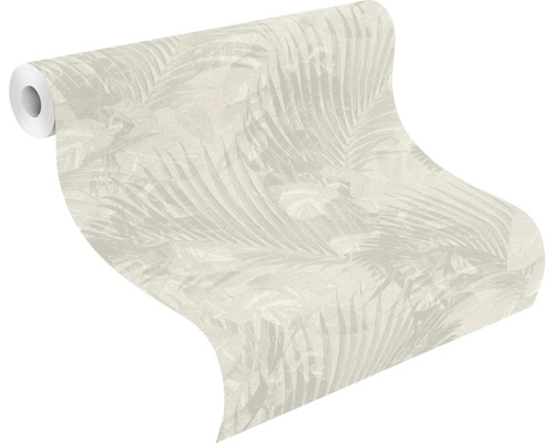 Rouleau de papier peint avec motif de feuilles