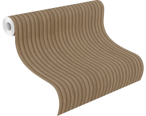 Tapetenrolle mit Holzoptik