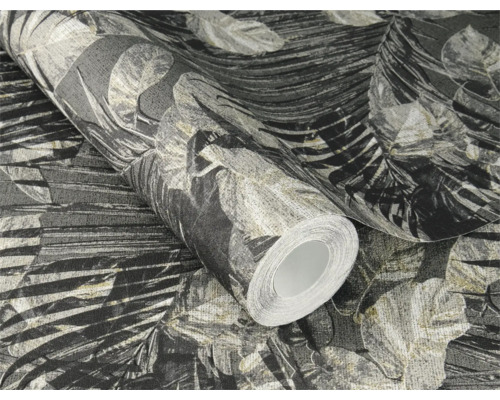 Tapetenrolle mit Blättermuster