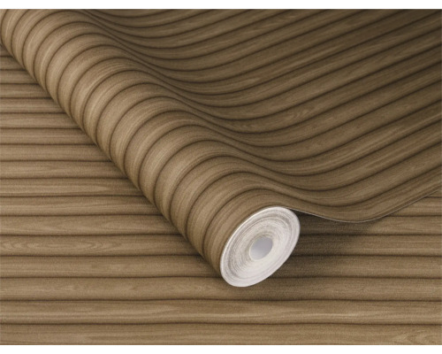 Tapetenrolle mit Holzoptik