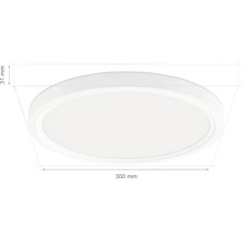 Deckenleuchte, 300 Millimeter Durchmesser