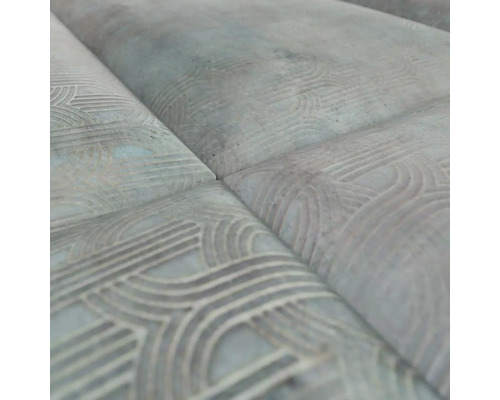 Carreaux de céramique avec motif en détail