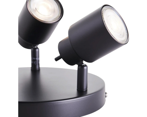 Doppelte Spotleuchte zur Deckenmontage
