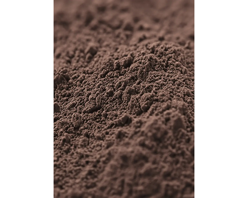 Pigment de couleur brun en poudre