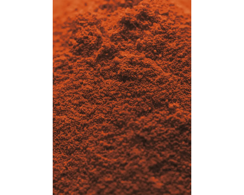 Gros plan de poudre de pigment