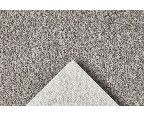 Vue détaillée d''un tapis gris avec envers textile