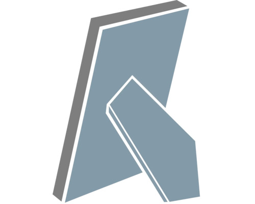 Vue arrière d''un cadre photo avec support